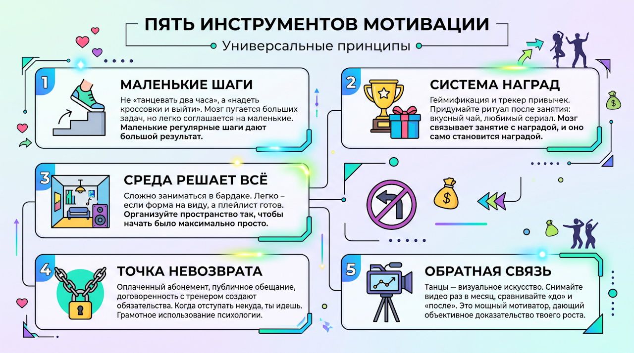 Пять инструментов мотивации